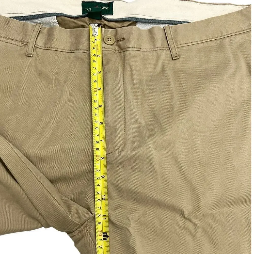 J.Crew Men's 484 Slim-fit pant in Broken-in chino in khaki M1267 size 44